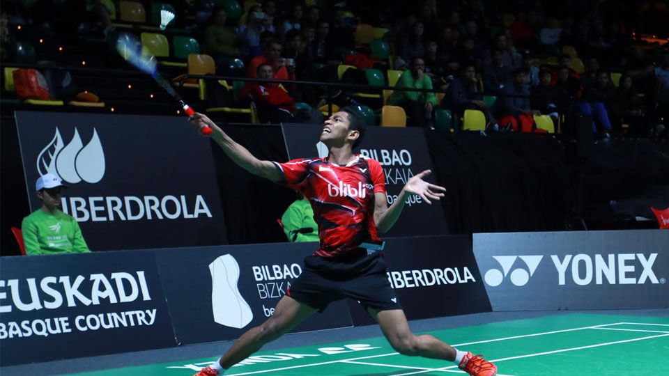 Chico Aura Dwi Wardoyo di BWF World Junior Championships 2016 Copyright: © Humas PBSI